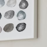 "Rinse and Repeat" - Art Print in Slate by Susie Allen - Frame Close-up