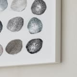 "Rinse and Repeat" - Art Print in Slate by Susie Allen - Frame Close-up