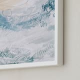 "Sediment No 1" - Art Print in Beige by Kelly Ventura - Frame Close-up