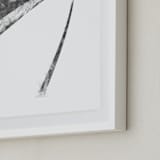 "St. Louis Arch" - Art Print in Grey by Paul Berthelot - Frame Close-up