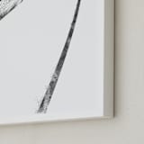 "St. Louis Arch" - Art Print in Grey by Paul Berthelot - Frame Close-up