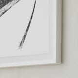 "St. Louis Arch" - Art Print in Grey by Paul Berthelot - Frame Close-up