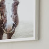 "Ginger Girl" - Art Print in Ginger by Robin Ott - Frame Close-up