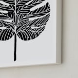 "Living Large" - Art Print in Midnight by Alicia Youngken - Frame Close-up