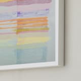 "Inner Nature" - Art Print in Hot Tangerine by HAPI ART - Frame Close-up