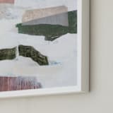 "Monuments 1" - Art Print in Desert Sunset by Jennifer Daily - Frame Close-up