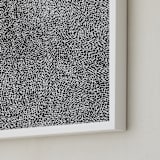 "10,000 Grains" - Art Print in Charcoal by Bryn Wears-Fitipaldi - Frame Close-up