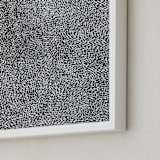 "10,000 Grains" - Art Print in Charcoal by Bryn Wears-Fitipaldi - Frame Close-up