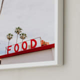 "Zuma Beach Malibu No. 7" - Art Print in Color by Kamala Nahas - Frame Close-up