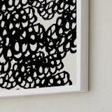 "Black Sheep" - Art Print in Noir by rose lindo - Frame Close-up