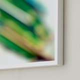 "virescent stack" - Art Print in greenery by Naomi Ernest - Frame Close-up