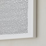 "Sea Change" - Art Print in Noir by Jaime Derringer - Frame Close-up