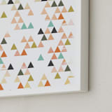 "Apertures No. 6" - Art Print in Coral by Genna Blackburn - Frame Close-up