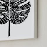 "Living Large" - Art Print in Midnight by Alicia Youngken - Frame Close-up