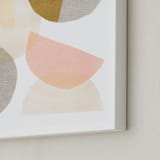 "Shifting" - Art Print in Blush by Kelly Nasuta - Frame Close-up