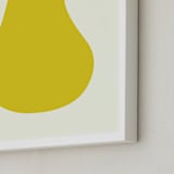 "Heirloom Pear" - Art Print in Danjou by Alexandra Stafford - Frame Close-up