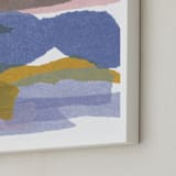 "mountain sunset three" - Art Print in summer storm by Carrie Moradi - Frame Close-up