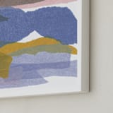 "mountain sunset three" - Art Print in summer storm by Carrie Moradi - Frame Close-up
