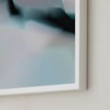 "ghost" - Art Print in Grey by Lori Wemple - Frame Close-up