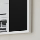 "rectangle with me" - Art Print in coal by Kamala Nahas - Frame Close-up