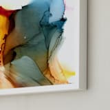 "Burnt #2" - Art Print in creamy white by shanna.barber - Frame Close-up