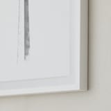 "Washington Monument" - Art Print in Slate by Paul Berthelot - Frame Close-up