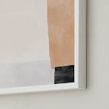 "Journey 01" - Art Print in Desert Brown by WeArt - Frame Close-up