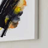 "Nebula 2" - Art Print in One Color by Jaime Derringer - Frame Close-up