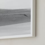 "Forecast" - Art Print in Black & White by Ashleigh Ninos - Frame Close-up