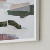 "Monuments 1" - Art Print in Desert Sunset by Jennifer Daily - Frame Close-up