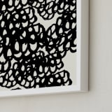 "Black Sheep" - Art Print in Noir by rose lindo - Frame Close-up