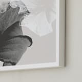 "Refractions" - Art Print in Taupe by Creo Study - Frame Close-up