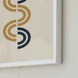 "Path" - Art Print in Terracotta by Tennie and Co. - Frame Close-up