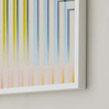 "Meeting Place" - Art Print in Olive by Jen Florentine - Frame Close-up