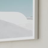 "Cycladic House I" - Art Print in Limestone by Tania Medeiros - Frame Close-up