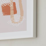 "Amber Gander I" - Art Print in Amber by Alicia Youngken - Frame Close-up