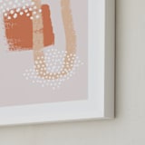 "Amber Gander I" - Art Print in Amber by Alicia Youngken - Frame Close-up