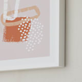 "Amber Gander II" - Art Print in Amber by Alicia Youngken - Frame Close-up