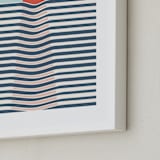 "sunrise sunset" - Art Print in Moody Blue by Jennifer Morehead - Frame Close-up