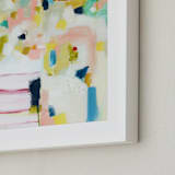 "Flip Flop" - Art Print in Olive by Lindsay Megahed - Frame Close-up