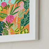 "Magic Jungle" - Art Print in Original by Sara Berrenson - Frame Close-up