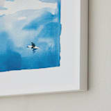 "pure glass" - Art Print in Crystal Blue by Mary Cecelia - Frame Close-up