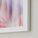 "abstract palms II" - Art Print in berry by Kamala Nahas - Frame Close-up