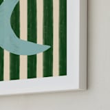 "Day and Night 2" - Art Print in Moon by Inkblot Design - Frame Close-up