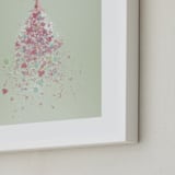 "Go All the Places" - Art Print in Pink on Mint by Chill Day Studio - Frame Close-up