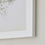 "Aquatic High Jump 2 of 3" - Art Print in carrot peel by Deborah Chou - Frame Close-up