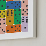 "Fun & Games I" - Art Print in Multi by Ampersand Design Studio - Frame Close-up