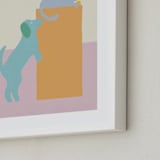 "Friend or Foe" - Art Print in Pastel Party by Inkblot Design - Frame Close-up