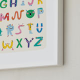 "ABC Buddies" - Art Print in Candy Shop by Nadia Hassan - Frame Close-up
