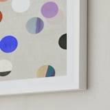 "playful circles I" - Art Print in Gumdrops by Sumak Studio - Frame Close-up